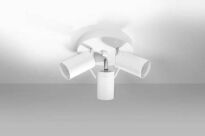 Plafon RING 3P Sollux Lighting SL.1015 biały 3 reflektory - 4
