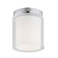 Lampa sufitowa URAL 3173 Argon Podwójny klosz średnica 15 cm