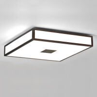 Lampa sufitowa natynkowa MASHIKO 400 SQUARE LED BRĄZ ASTRO 1121069 