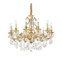 Lampa wisząca Gioconda SP12 164960  KLASYCZNY IP20 E27 metal Ideal Lux OPRAWA W STYLU KLASYCZNYM