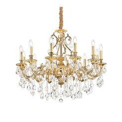 Lampa wisząca Gioconda SP12 164960  KLASYCZNY IP20 E27 metal Ideal Lux OPRAWA W STYLU KLASYCZNYM