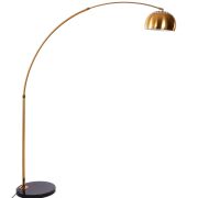 Lampa podłogowa AZURRO LDF 5508-B (MD) Lumina Deco łukowa mosiężna