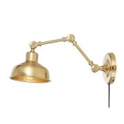 Kinkiet GRIMSTAD WALL 1L DARK BRASS MARKSLOJD 108115 