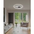 Plafon kinkiet HALO 80 AZ4703 Azzardo okrąg w kolorze czarnym 80 cm LED - 3