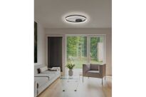 Plafon kinkiet HALO 80 AZ4703 Azzardo okrąg w kolorze czarnym 80 cm LED - 3