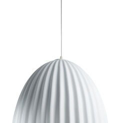 Lampa wisząca TELMA 70 SIGMA 32030 KARBOWANA BIAŁA MIEDZIANA