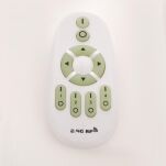 Plafon Tao - C01786WH cosmo light Funkcjonalny Ściemnialny z pilotem w komplecie nieregularna struktura inspirowana falami  - 4
