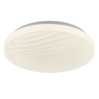 Plafon Tao - C01786WH cosmo light Funkcjonalny Ściemnialny z pilotem w komplecie nieregularna struktura inspirowana falami 