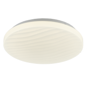 Plafon Tao - C01786WH cosmo light Funkcjonalny Ściemnialny z pilotem w komplecie nieregularna struktura inspirowana falami 