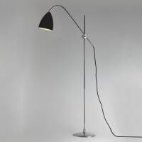 Lampa podłogowa Joel Floor- Astro 4547 styl loftowy ruchome ramię 160 cm czarny chrom