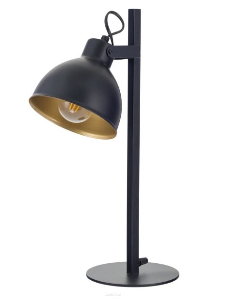 Lampa stołowa SIGMA LIGHTING MARS CZARNA ZE ZŁOTYM WNĘTRZEM NOWOCZESNA  50264