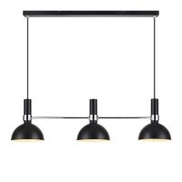 Lampa wisząca skandynawska czarna 3-pł Larry MArkslojd 106855