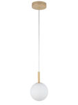 Lampa wisząca kula złoto-beżowa Sigma Lighting GAMA 1 33406 - 2