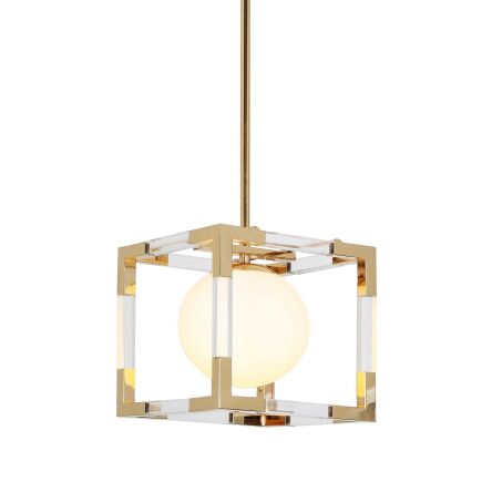 Lampa wisząca BOSCO LDP 6025-1 (GD) Lumina Deco kula