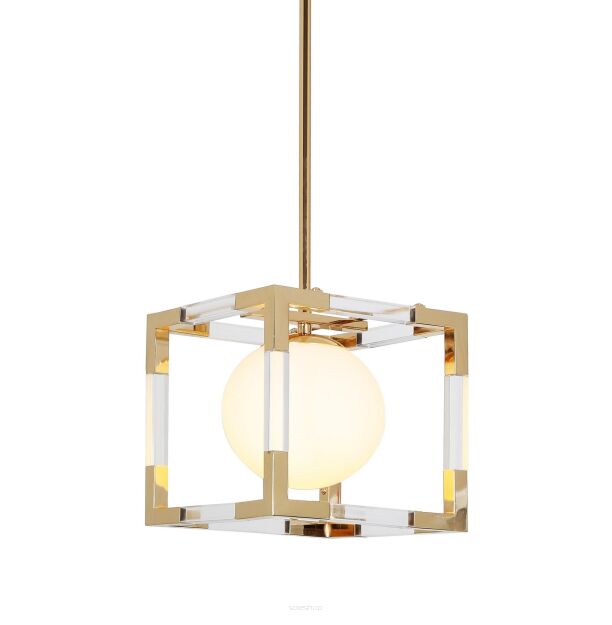 Lampa wisząca BOSCO LDP 6025-1 (GD) Lumina Deco kula