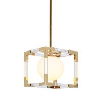 Lampa wisząca BOSCO LDP 6025-1 (GD) Lumina Deco kula