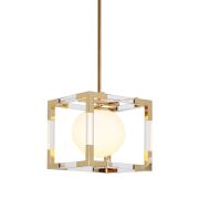 Lampa wisząca BOSCO LDP 6025-1 (GD) Lumina Deco kula