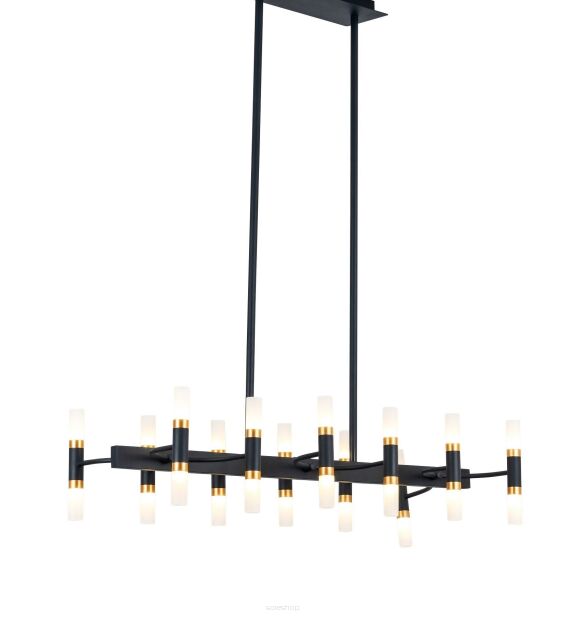 Lampa wisząca RICHMOMD LDP 6035-24-PRO (BK+GD) Lumina Deco nowoczesna nietypowa