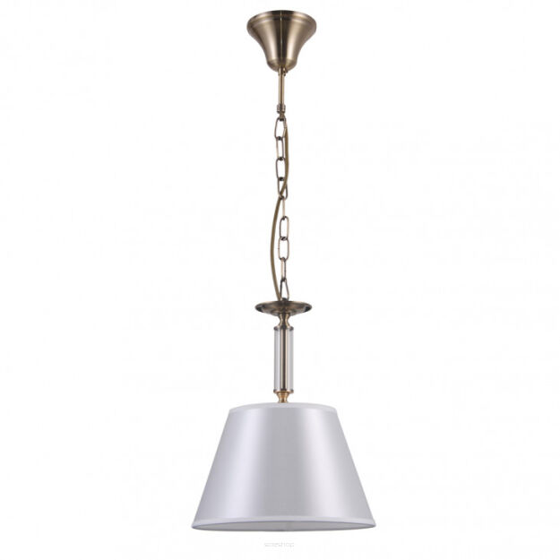 Lampa wisząca Solana PND-28366-1 Italux Klasyczna antyczny brąz