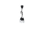 LAMPA WISZĄCA DIEGO 3 CZARNA SOLLUX  NOWOCZESNY stal  SL.0573 metalowa lampa SOLLUX LIGHTING  - 5