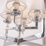 Lampa wisząca LONDON P04021WH cosmo light W nowojorskim stylu 4 źrółał światła - 3