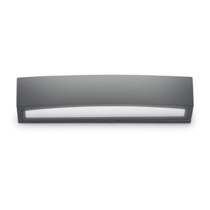Kinkiet ANDROMEDA AP2 ANTRACYT Ideal Lux  092355  IP54 szerokość  45cm  ma podwójny klosz  górny i dolny z przezroczystego szkła ma kolor ciemno szary
