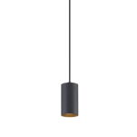 Lampa wisząca STALA/Z 010 M ELKIM  Nowoczesna tuba w 3 kolorach wysokość 11 cm GU10  - 2