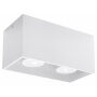 PLAFON SOLLUX Prostokątny Plafon QUAD MAXI Czarny Nowoczesna Lampa na Sufit Oświetlenie LED SL.0380 Sollux Lighting - 3