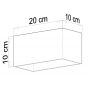 PLAFON SOLLUX Prostokątny Plafon QUAD MAXI Czarny Nowoczesna Lampa na Sufit Oświetlenie LED SL.0380 Sollux Lighting - 4