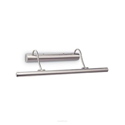 Kinkiet Mirror-10 AP4 NICKEL Ideal Lux  017297  metalowa oprawa w kolorze niklu idealny nad obraz lustro galeryjka
