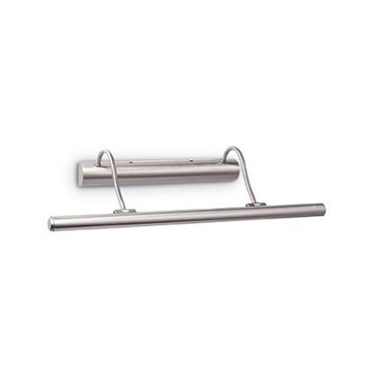 Kinkiet Mirror-10 AP4 NICKEL Ideal Lux  017297  metalowa oprawa w kolorze niklu idealny nad obraz lustro galeryjka