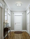 Plafon Pirelo PL Cromo Orlicki Design 40 cm elegancki  - 3