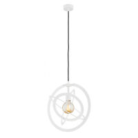 Lampa wisząca KOPERNIK 4026 Argon Kosmiczna śr. 39 cm biała