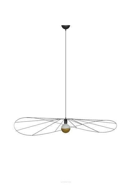 Lampa wisząca ESKOLA TH.011CZ Sollux Lighting druciana loftowa 110cm
