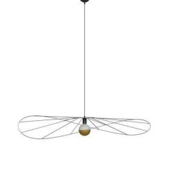 Lampa wisząca ESKOLA TH.011CZ Sollux Lighting druciana loftowa 110cm