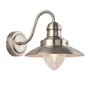 Kinkiet MENDIP WALL satynowy niklowany talerz ENDON LIGHTING 60800