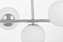 Lampa wisząca FREDICA LDP 6030-7 (CHR) Lumina Deco CHROM podstawa białe klosze - 4