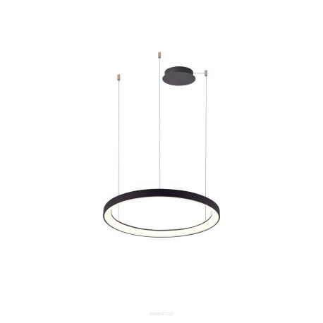 Lampa wisząca AGNES PENDANT 48 DIMM CCT SWITCH WH czarna Azzardo AZ5016