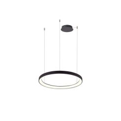 Lampa wisząca AGNES PENDANT 48 DIMM CCT SWITCH WH czarna Azzardo AZ5016