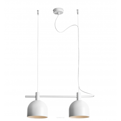 Lampa wisząca BERYL 2 WHITE biała ALDEX 976H  