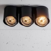 Oprawa natynkowa Nex 3 NT 50W Labra  3.0407 potrójna tuba QR111 techniczna różne kolory