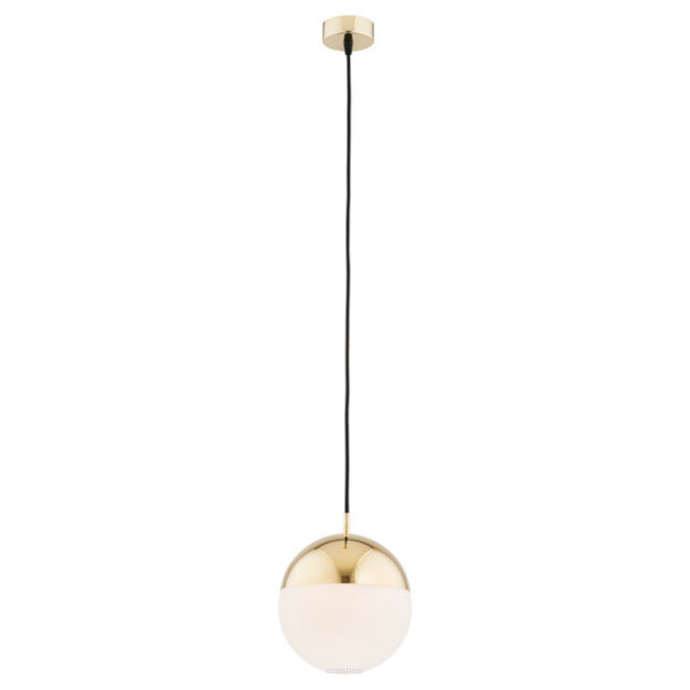 Lampa wisząca LIVIA 4029 Argon Dwukolorowa kula o średnicy 20 cm