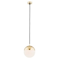 Lampa wisząca LIVIA 4029 Argon Dwukolorowa kula o średnicy 20 cm