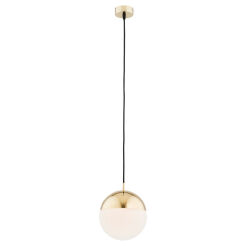 Lampa wisząca LIVIA 4029 Argon Dwukolorowa kula o średnicy 20 cm