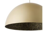 Lampa wisząca SFERA 32299 złoto/czarna nakrapiana 90 cm