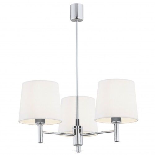 Lampa wisząca BOLZANO 6114 Argon styl glamour 3xE27 biała