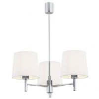 Lampa wisząca BOLZANO 6114 Argon styl glamour 3xE27 biała