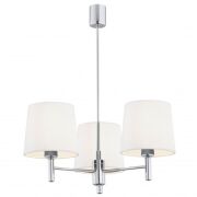 Lampa wisząca BOLZANO 6114 Argon styl glamour 3xE27 biała