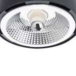 Lampa sufitowa CLEVLAND 4691 Argon czarna tuba  - 3