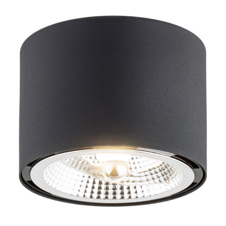 Lampa sufitowa CLEVLAND 4691 Argon czarna tuba 